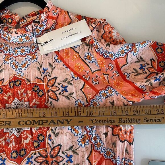 Kachel X Anthropologie Melody Tunic Dress NWT Sz 6 - Picture 11 of 11